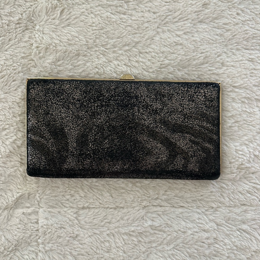 Metallic Zebra Black Lodis Wallet